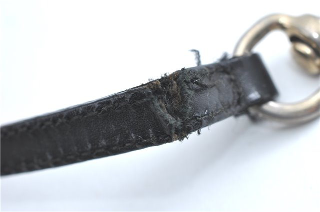 Authentic GUCCI Heart Crest 2Way Shoulder Hand Bag Leather 212994 Black J0950