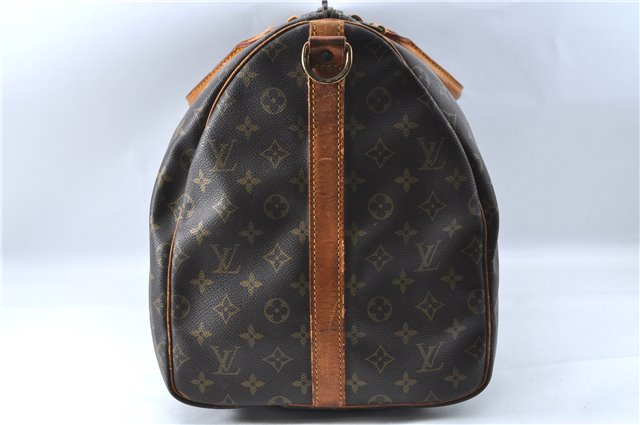 Auth Louis Vuitton Monogram Keepall Bandouliere 50 Boston Bag M41416 LV J0951