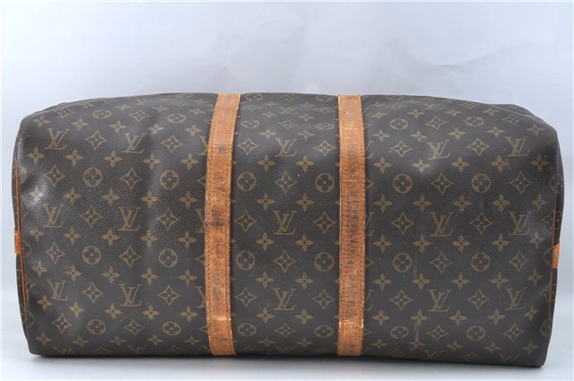 Auth Louis Vuitton Monogram Keepall Bandouliere 50 Boston Bag M41416 LV J0951