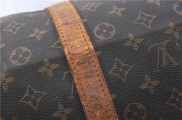 Auth Louis Vuitton Monogram Keepall Bandouliere 50 Boston Bag M41416 LV J0951