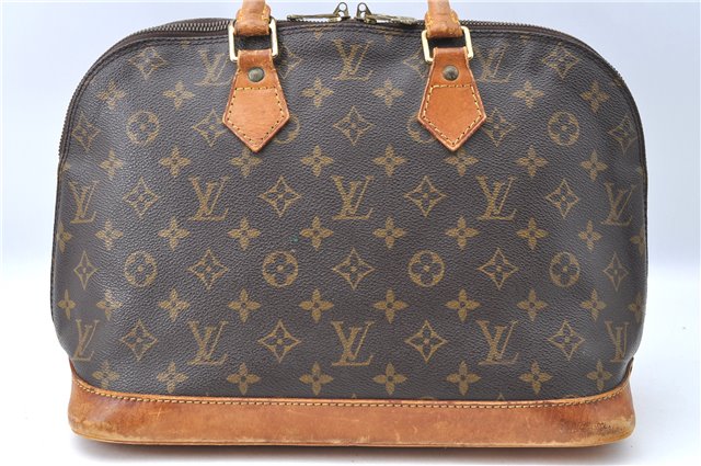Authentic Louis Vuitton Monogram Alma Hand Bag M51130 LV J0952