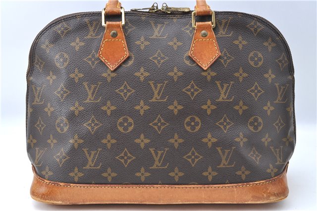 Authentic Louis Vuitton Monogram Alma Hand Bag M51130 LV J0952