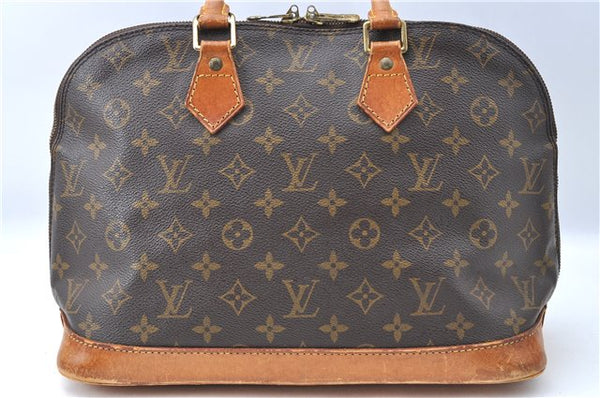 Authentic Louis Vuitton Monogram Alma Hand Bag M51130 LV J0952