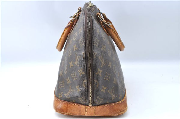 Authentic Louis Vuitton Monogram Alma Hand Bag M51130 LV J0952