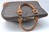 Authentic Louis Vuitton Monogram Alma Hand Bag M51130 LV J0952