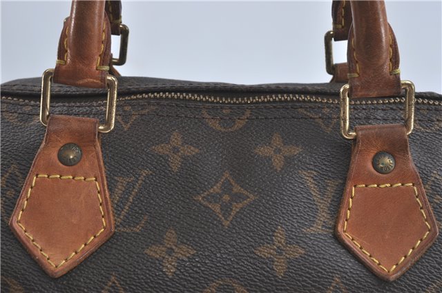 Authentic Louis Vuitton Monogram Speedy 35 Hand Boston Bag M41524 LV J0956