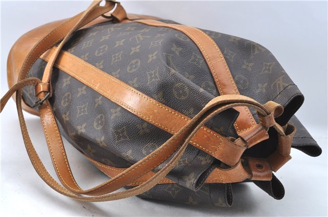 Authentic Louis Vuitton Monogram Randonnee GM Shoulder Bag M42244 LV J0959