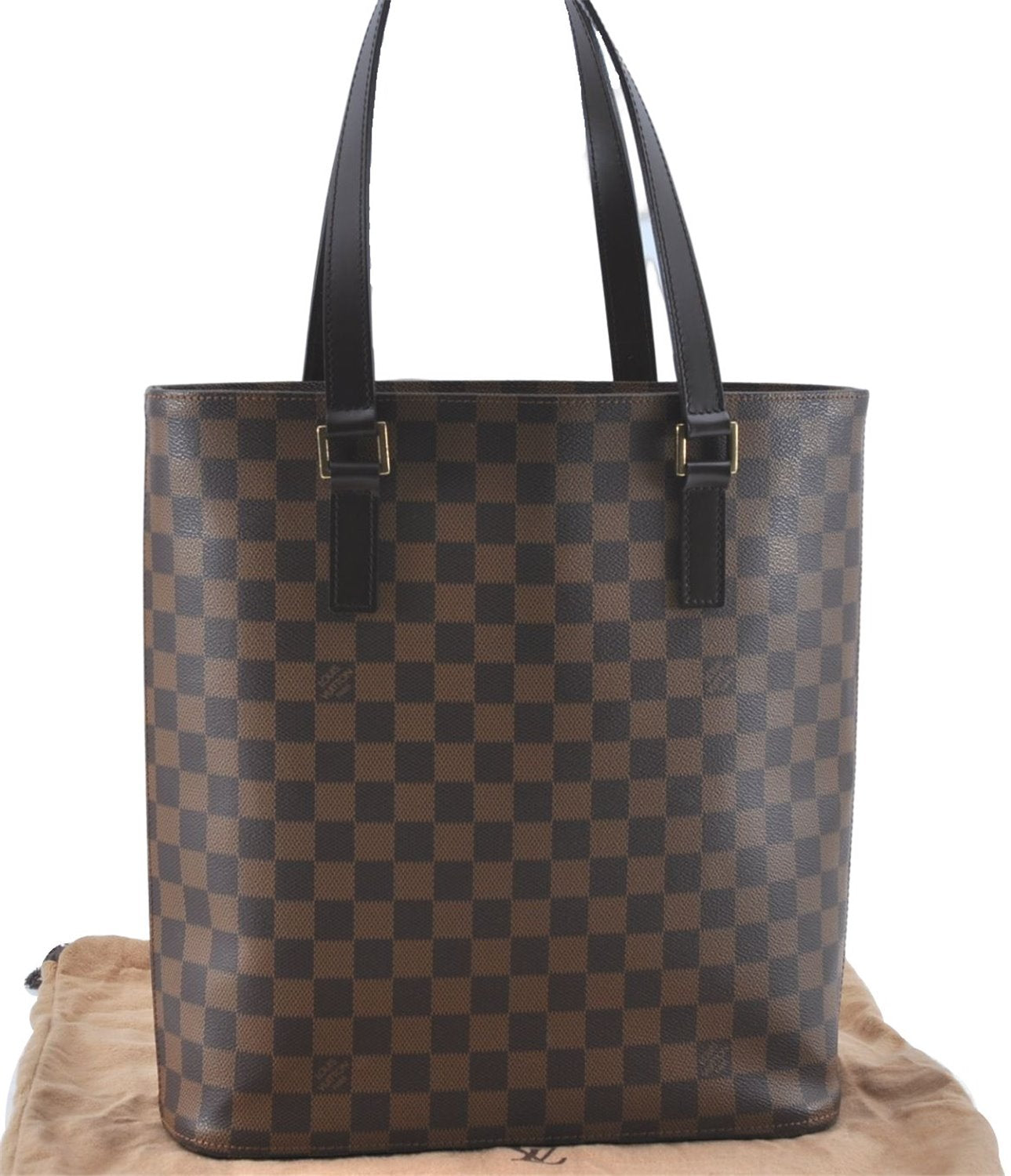 Authentic Louis Vuitton Damier Vavin GM Hand Bag N51169 LV J0971