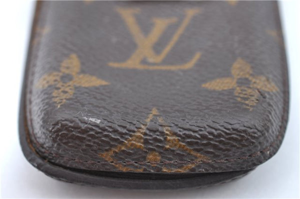 Authentic Louis Vuitton Monogram Etui TelePhone International PM M63064 LV J0980