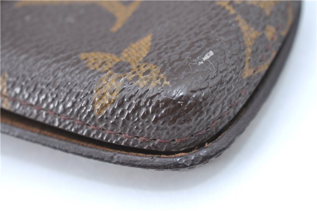 Authentic Louis Vuitton Monogram Etui TelePhone International PM M63064 LV J0980