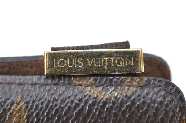 Authentic Louis Vuitton Monogram Etui TelePhone International PM M63064 LV J0980