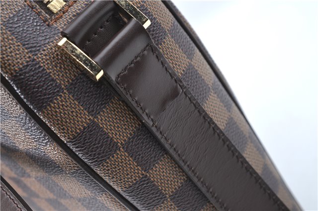 Auth Louis Vuitton Damier Ipanema GM Shoulder Cross Body Bag N51292 LV J0986