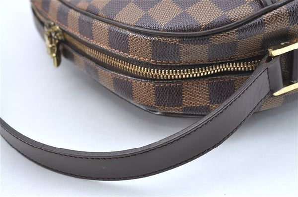 Auth Louis Vuitton Damier Ipanema GM Shoulder Cross Body Bag N51292 LV J0986