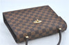 Authentic Louis Vuitton Damier Malesherbes Hand Bag Purse N51379 LV J0988