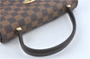 Authentic Louis Vuitton Damier Malesherbes Hand Bag Purse N51379 LV J0988