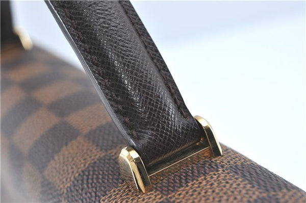 Authentic Louis Vuitton Damier Malesherbes Hand Bag Purse N51379 LV J0988