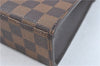 Authentic Louis Vuitton Damier Malesherbes Hand Bag Purse N51379 LV J0988