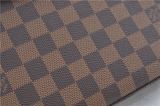 Authentic Louis Vuitton Damier Malesherbes Hand Bag Purse N51379 LV J0988