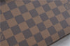 Authentic Louis Vuitton Damier Malesherbes Hand Bag Purse N51379 LV J0988