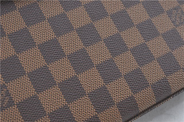 Authentic Louis Vuitton Damier Malesherbes Hand Bag Purse N51379 LV J0988