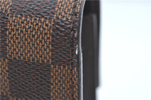 Authentic Louis Vuitton Damier Malesherbes Hand Bag Purse N51379 LV J0988