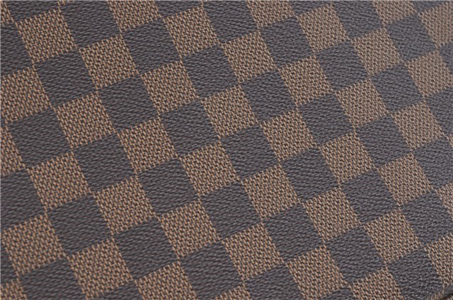 Authentic Louis Vuitton Damier Malesherbes Hand Bag Purse N51379 LV J0988