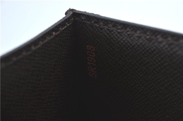 Authentic Louis Vuitton Damier Malesherbes Hand Bag Purse N51379 LV J0988