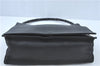 Authentic GUCCI Bamboo Shoulder Hand Bag Purse Leather 0013243 Black J1002
