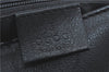 Authentic GUCCI Bamboo Shoulder Hand Bag Purse Leather 0013243 Black J1002