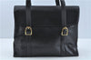 Authentic GUCCI Shoulder Tote Bag Leather Black Junk J1006