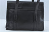 Authentic GUCCI Shoulder Tote Bag Leather Black Junk J1006