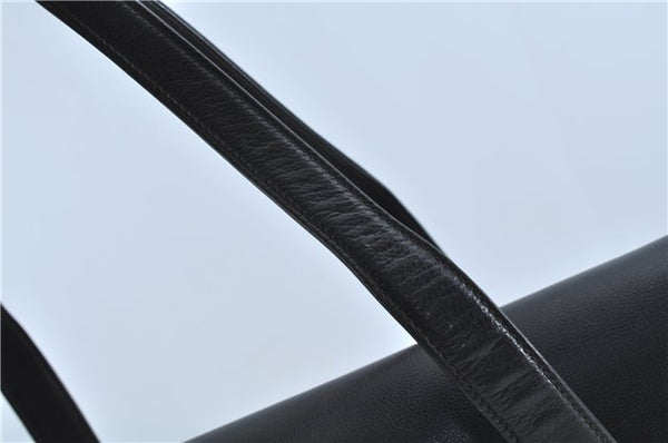 Authentic GUCCI Shoulder Tote Bag Leather Black Junk J1006