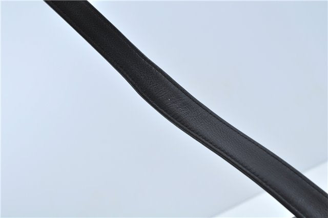 Authentic GUCCI Shoulder Tote Bag Leather Black Junk J1006