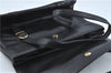 Authentic GUCCI Shoulder Tote Bag Leather Black Junk J1006
