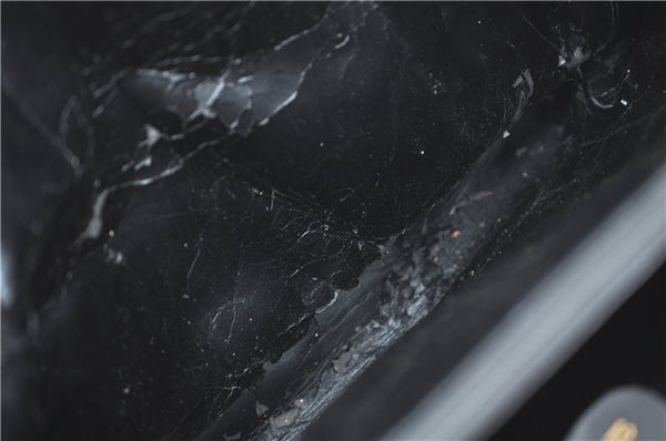 Authentic GUCCI Shoulder Tote Bag Leather Black Junk J1006