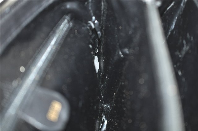 Authentic GUCCI Shoulder Tote Bag Leather Black Junk J1006