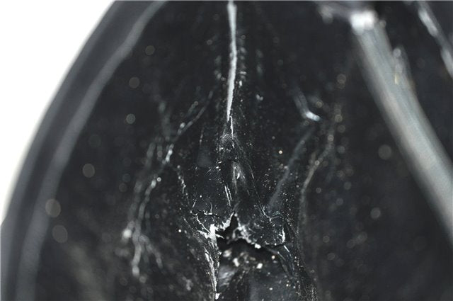 Authentic GUCCI Shoulder Tote Bag Leather Black Junk J1006