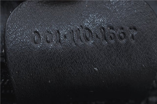 Authentic GUCCI Shoulder Tote Bag Leather Black Junk J1006