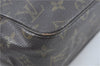 Auth Louis Vuitton Monogram Trousse Toilette 28 Clutch Hand Bag M47522 LV J1010