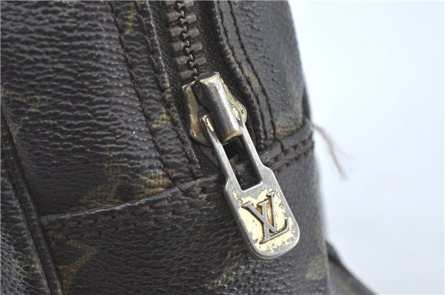 Auth Louis Vuitton Monogram Trousse Toilette 28 Clutch Hand Bag M47522 LV J1010