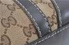 Auth GUCCI Lovely Heart Shoulder Tote Bag GG Canvas Leather 257069 Brown J1013