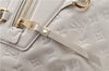 Authentic Louis Vuitton Monogram Empreinte Lumineuse PM Tote Bag White Box J1014