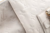 Authentic Louis Vuitton Monogram Empreinte Lumineuse PM Tote Bag White Box J1014