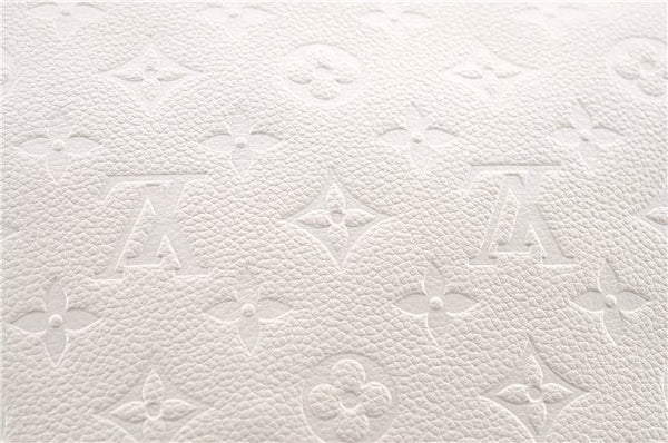 Authentic Louis Vuitton Monogram Empreinte Lumineuse PM Tote Bag White Box J1014