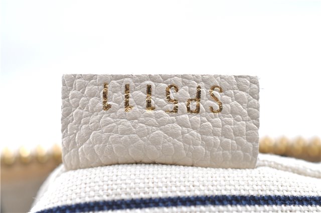 Authentic Louis Vuitton Monogram Empreinte Lumineuse PM Tote Bag White Box J1014