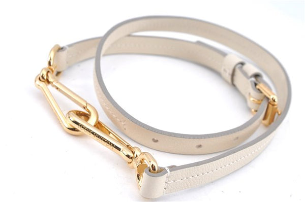 Authentic Louis Vuitton Monogram Empreinte Lumineuse PM Tote Bag White Box J1014