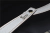 Authentic GUCCI Abbey Shoulder Tote Bag Leather 130736 White J1021