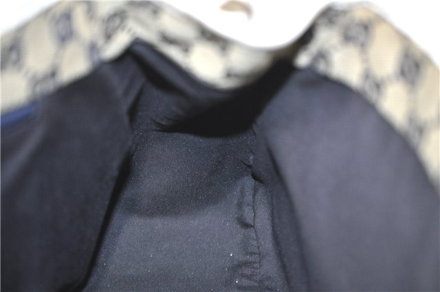 Authentic GUCCI Abbey Shoulder Tote Bag Leather 130736 White J1021