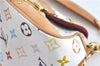 Auth Louis Vuitton Monogram Multicolor Marilyn Shoulder Bag M40127 White J1027