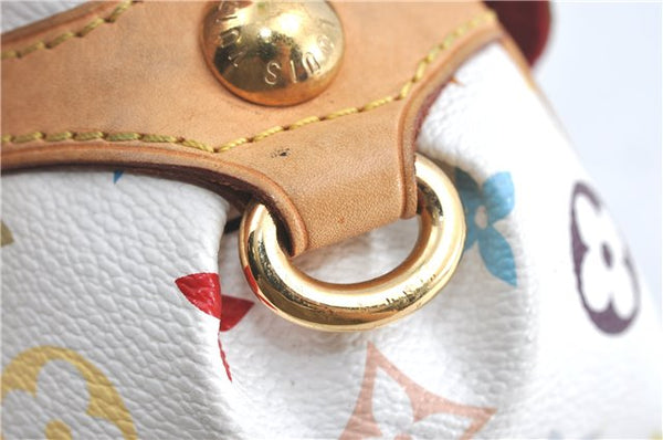 Auth Louis Vuitton Monogram Multicolor Marilyn Shoulder Bag M40127 White J1027